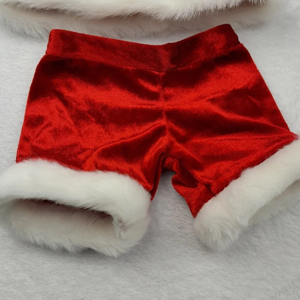 Build A Bear Workshop Santa Claus Outfit Suit Clothes Christmas Costume BABW